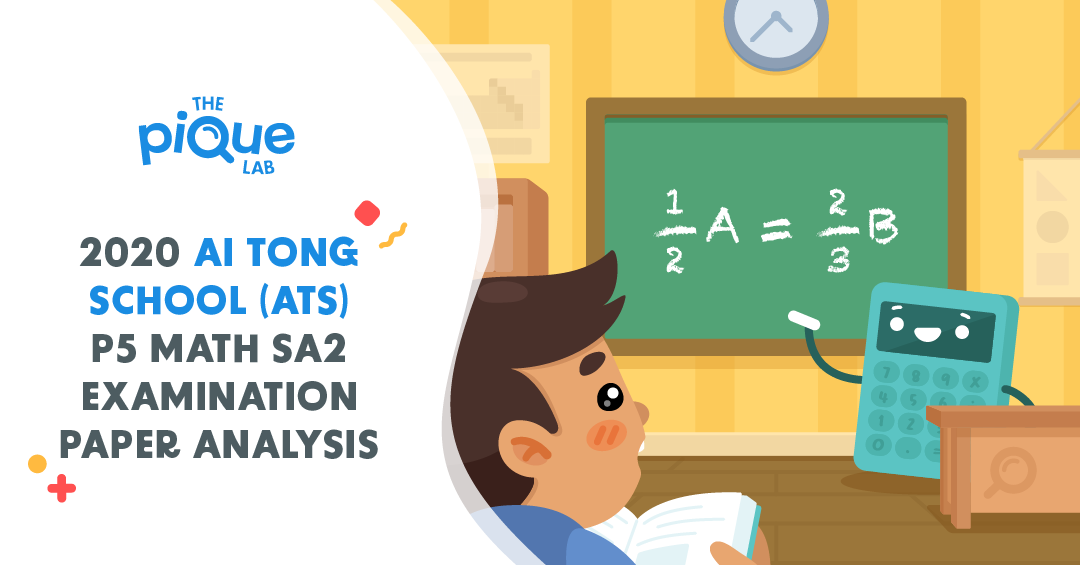 The Pique Lab Math Specialists will be solving a Primary 5 Math Fractions question from Ai Tong School.