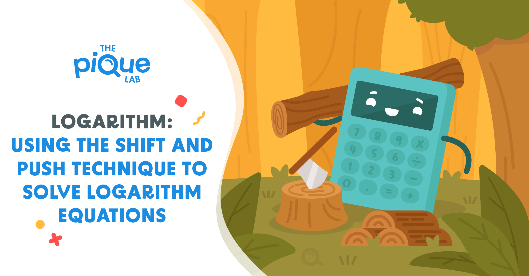 The Pique Lab Math Specialists will be solving a Secondary 3 A-Math Logarithm question from Fuhua Secondary School.